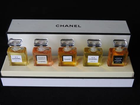 chanel mini fragrances|Chanel miniature perfume set price.